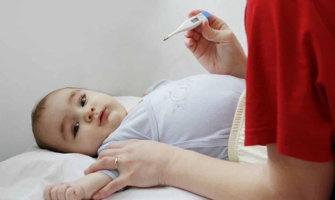 Methods for taking a child’s temperature vary with age