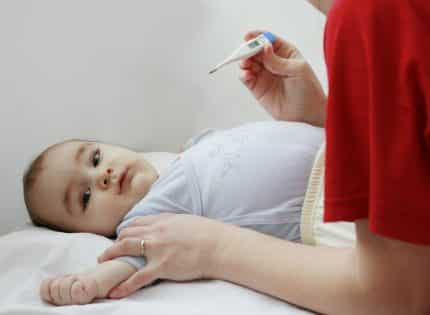 Methods for taking a child’s temperature vary with age