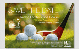 RNBA Golf Tournament Marketing Collateral