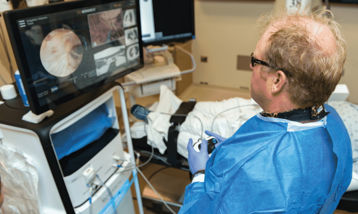 Robot Improves  Lung Cancer Detection