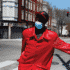 Kenneth James Calvin, 60, stands for A portrait on a corner wearing a face mask as the spread of the coronavirus disease (COVID-19) continues, in the Englewood section of Chicago, Illinois, U.S., April 20, 2020. REUTERS/Shannon Stapleton – stock.adobe.com