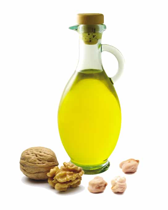 olive oil and nuts