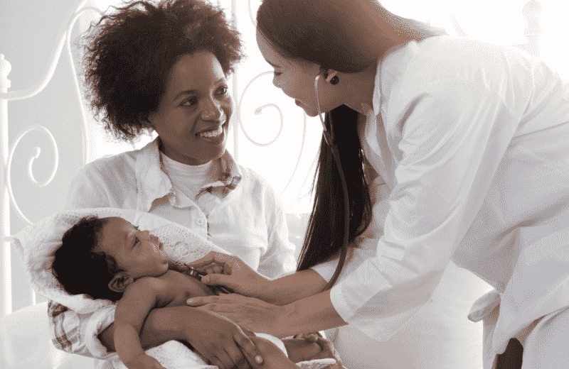 Nurse home visits address maternal and infant health disparities