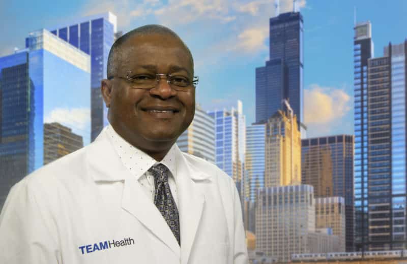 Fritz-Jose E. Chandler, TeamHealth, Chicago Health Magazine Online