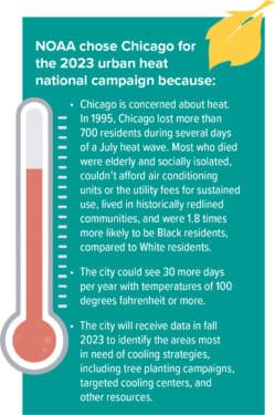 NOAA urban heat national campaign sidebar