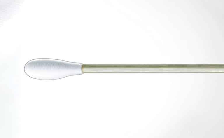 Illustration of a swap for cervical cancer screenings