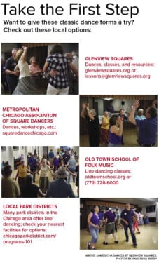 Where to take square dancing lessons sidebar
