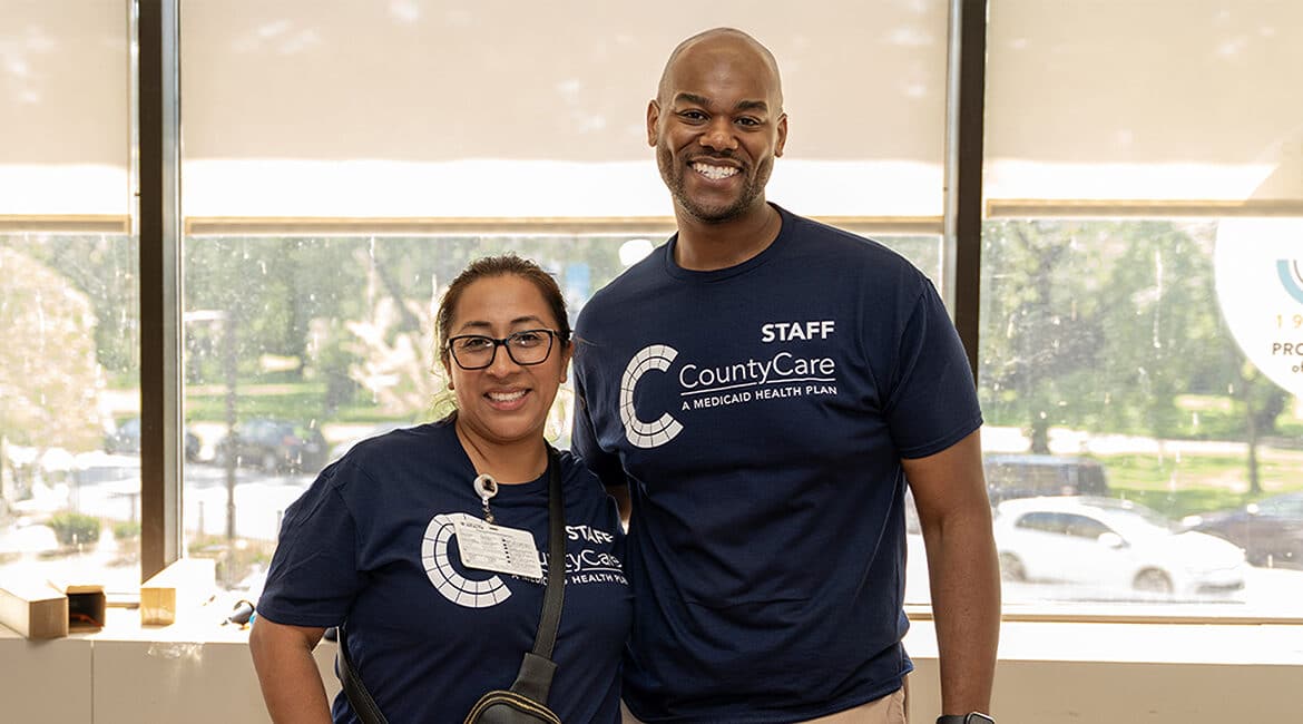 CountyCare staff, pictured at its Children’s Health Fair at Provident Hospital in August