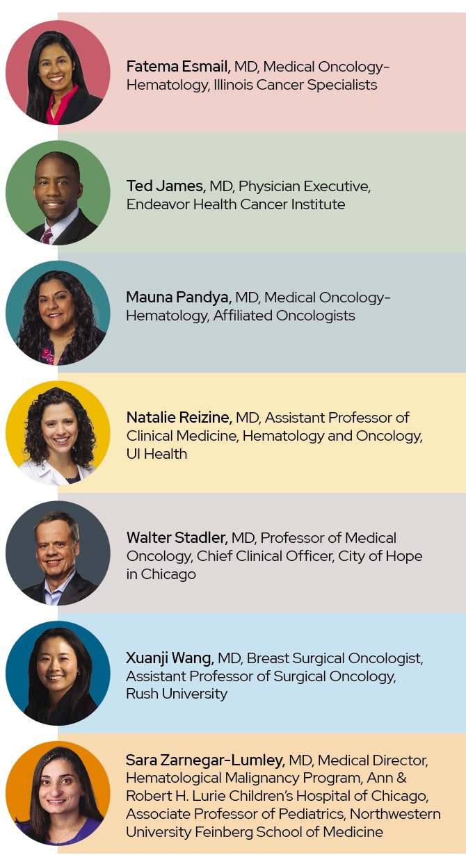 Cancer care roundtable participants