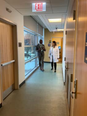 Dr. Pamela Ganschow and Dr. Karriem S. Watson