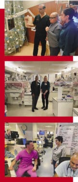 Sinai doctors at work