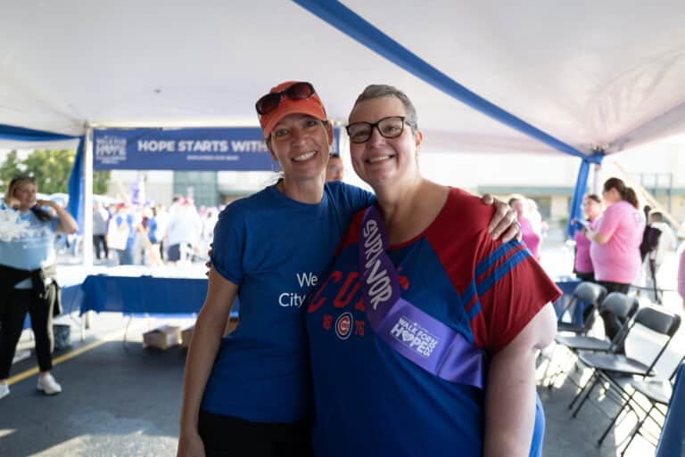 Participants of the City of Hope's Walk for Hope fundraiser